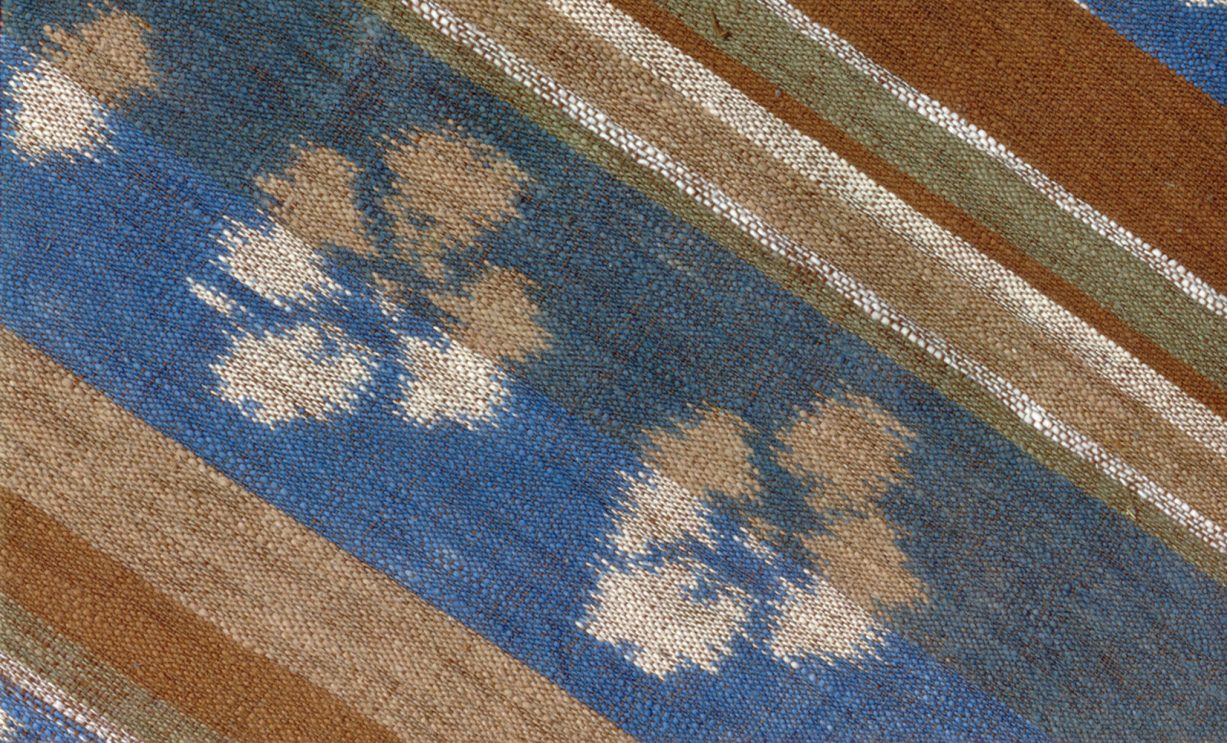 ikat designed and woven by Phyllis Karsten